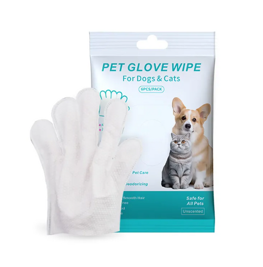 Pet Hygiene Essentials: Cleaning Gloves & Wipes
